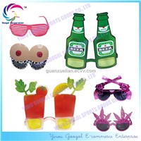 Eco-friendly Plastic Novelty Party Glasses