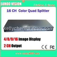 Full-function 16CH Color Quad Processor