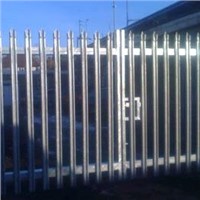 Galvanized Palisade Fence