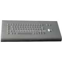 IP65 Industrial Stainless Steel Desktop Keyboard with Trackball (X-BP66D)