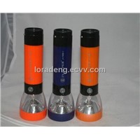 LED Rechargeable Flashlight Plactise Flashlight Torch (JY9986-1)