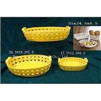 Porcelain Bread Basket,Fruit Basket,Plate,Tableware,Oven Tableware