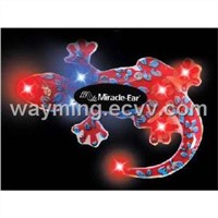 Promotional Lizard - Shape LED Flashing Blinky with Tie-Tac Butterfly Backing