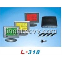 Three Color Screen LCD Parking Sensor