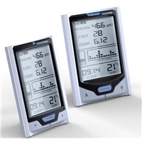 Wireless Home Electricity Energy Monitors with Solar Power Monitoring Function