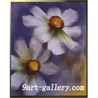canvas art Flower oil painting