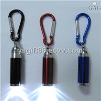 led flashlight with carabiner