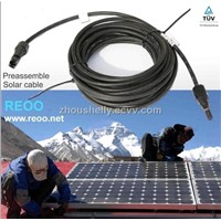 solar connector with cable assemblies
