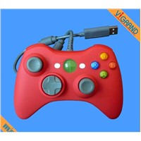 wired game controller for xbox360 with many colors to choose and made of ABS