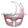 Pink & Silver Carnival Eye Mask