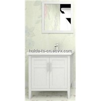 MDF &amp;amp; wood bathroom vanity cabinet FL080A-WF