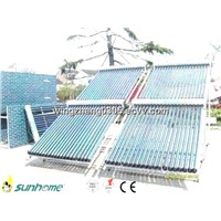 Vertical Heat Pipe Solar Collector