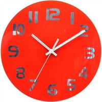 12&amp;quot; Glass Wall Clock