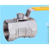 1pc Standard Bore 1000PSI Stainless steel Threaded End Ball Valve