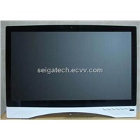 20 Inch Touch Screen All-In-One PC with Intel Atom D525 Dual Core 1.8GHz