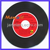 700MB Circular 12cm Vinyl CDs Replication