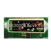 Alphanumeric LCD Display,TN transflective, Used for Meters