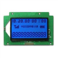 Alphanumeric LCD Module with TN, Positive, Transmissive LCD Type Display, Available in Blue Color