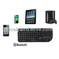 Bluetooth Keyboard with Touchpad for iPad/iPhone