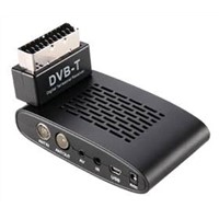 HDMI H264 Mini Scart DVB-T receiver FTA DVB-T set top TV box USB PVR receiver