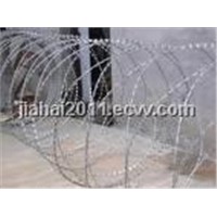 PVC coated Barbed Wire, Galvanized Barbed Wire, Razor Barbed Wire,, Galvanized Razor Barbed Wire