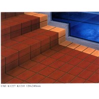 Terracotta floor tile