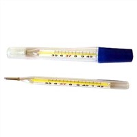 Thermometer (clinical thermometer, glass thermometer)