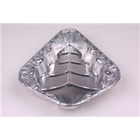 aluminium foil container for food Cake Airline- Christmas Tree LA-F164