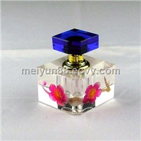 crystal perfume bottle