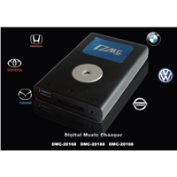 New Digital Car CD Radio Changer with Auxiliary