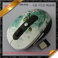 Wireless Water Printing Mouse 2.4ghz