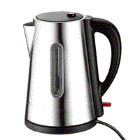 Stainless Steel Kettle, 360 degree cordless with 1.7 L