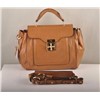 Elsie Satchel With Shoulder Strap Leather Handbag Designer bag 90306