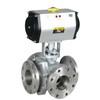 Pneumatic Control 3-Way Ball Valve