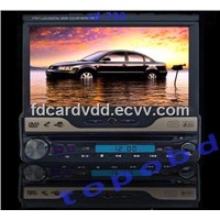 7 Inch In Dash Car DVD Player with Touchscreen/GPS/Bluetooth