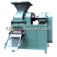 Coal and charcoal briquette press machine for ball or pillow