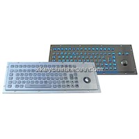 Vandalproof Metal Backlight Keyboard (X-BP90B)