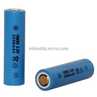 Lithium Ion Battery with 1800-2600mAh 3.7V (ICR 18650)