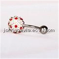 2011 New Design Crystal Diamond Ring Navel Ring - Body Jewelry