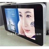 22&amp;quot;internet lcd wall mounting panel with Anti-thief Lock and Acrylic Front panel