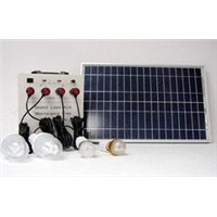 30W Solar Home Lighting & Charging System