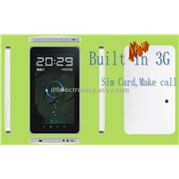 7inch tablet pc SIM card build in 3G make call