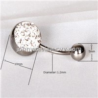 Body Jewelry Piercing Crystal Diamond Belly Button Rings