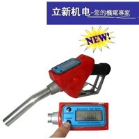 Digital meter fuel nozzle