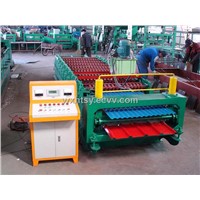 Double Ridge Tile Forming Machine