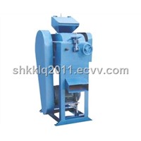 Double roller crusher for laboratory use