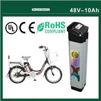 Ebike Battery 48V 10Ah with Charger &amp;amp; BMS - Rechargeable Battery with 48V 10Ah 20A Discharge Current