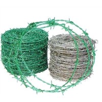 High Tensile PVC &amp;amp; Galvanized Barbed Wire