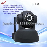 Hot Wireless IP Camera Support Pan Tilt,Two-way Audio WiFi IP Camera