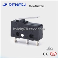 Lever type miniature micro switch